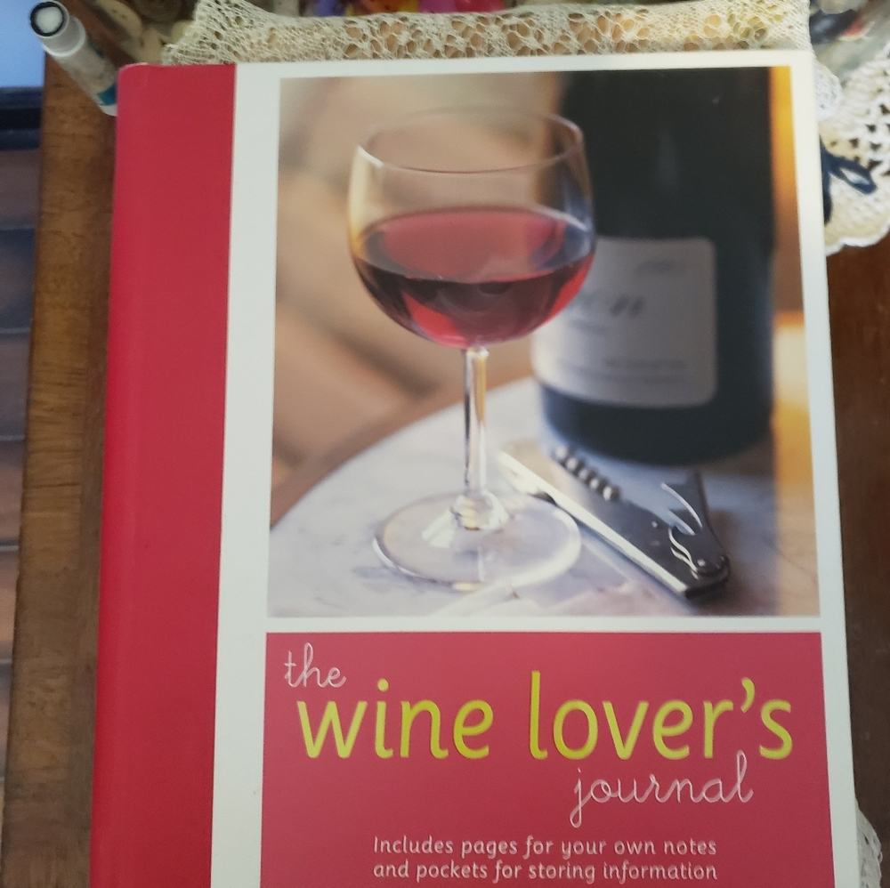The Wine Lover's journal, book on wine